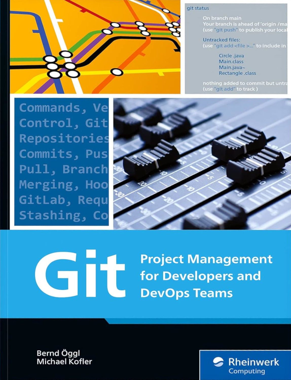 Cover of Git: Project Management for Developers and DevOps Teams by Bernd Öggl and Michael Kofler